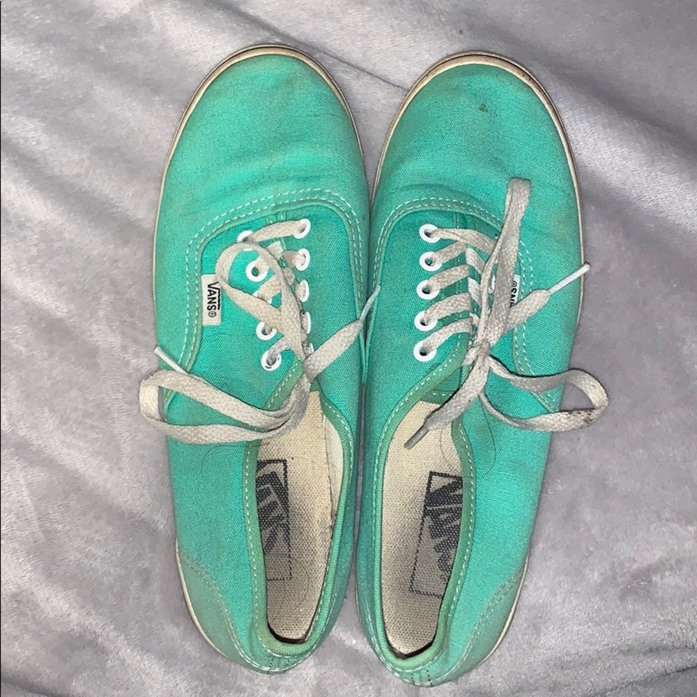 Teal Vans